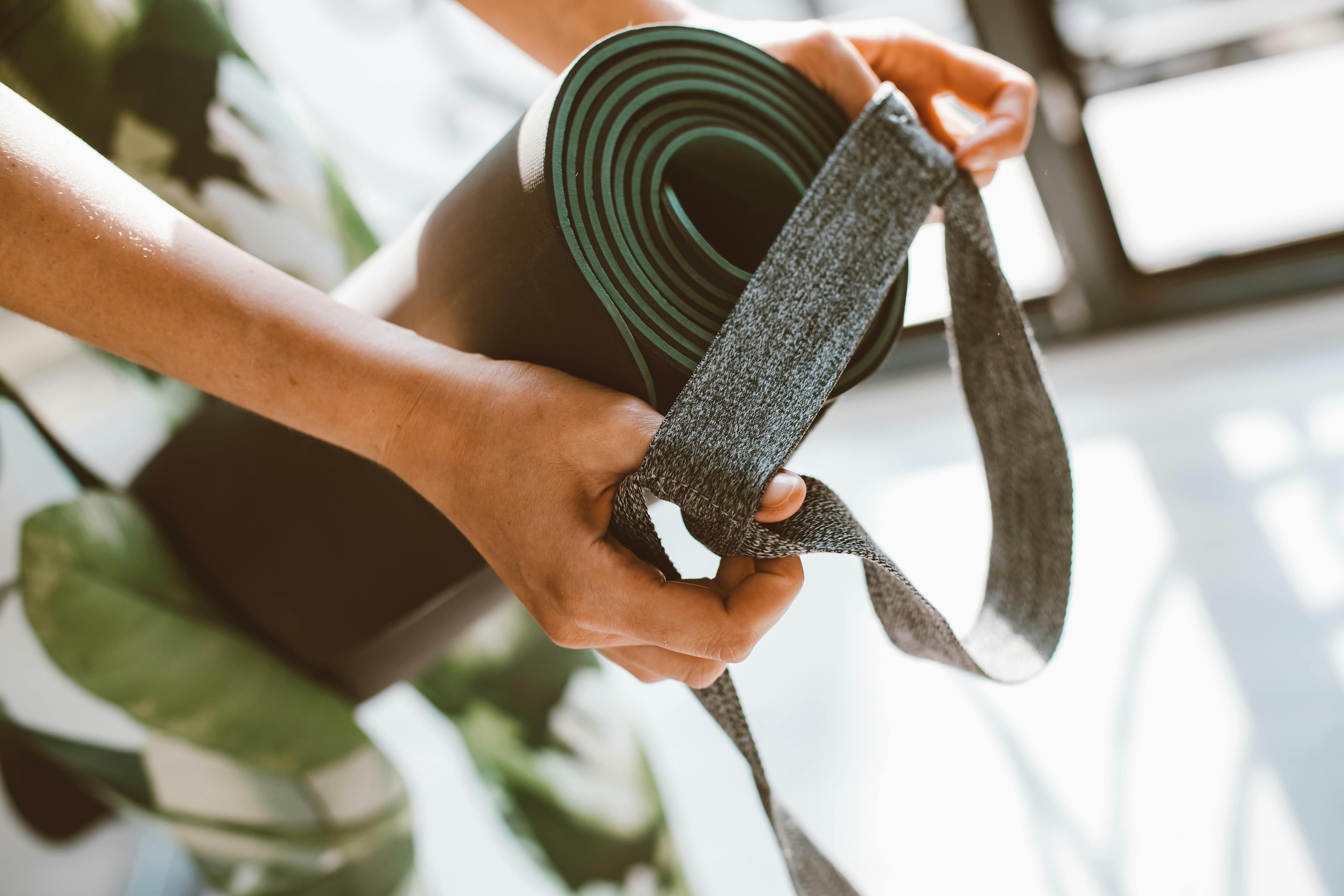Yoga Mat with Carrying Strap